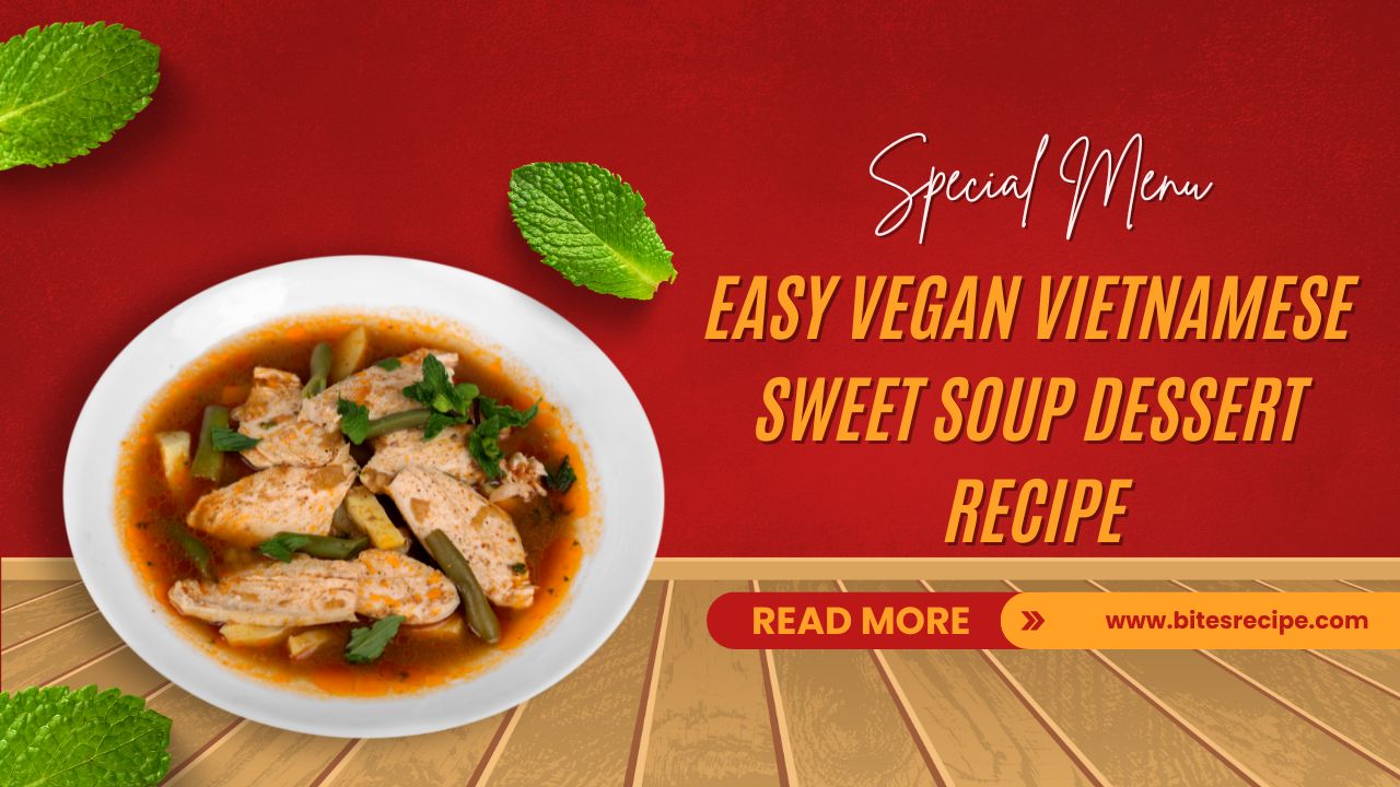 easy vegan Vietnamese sweet soup dessert recipe